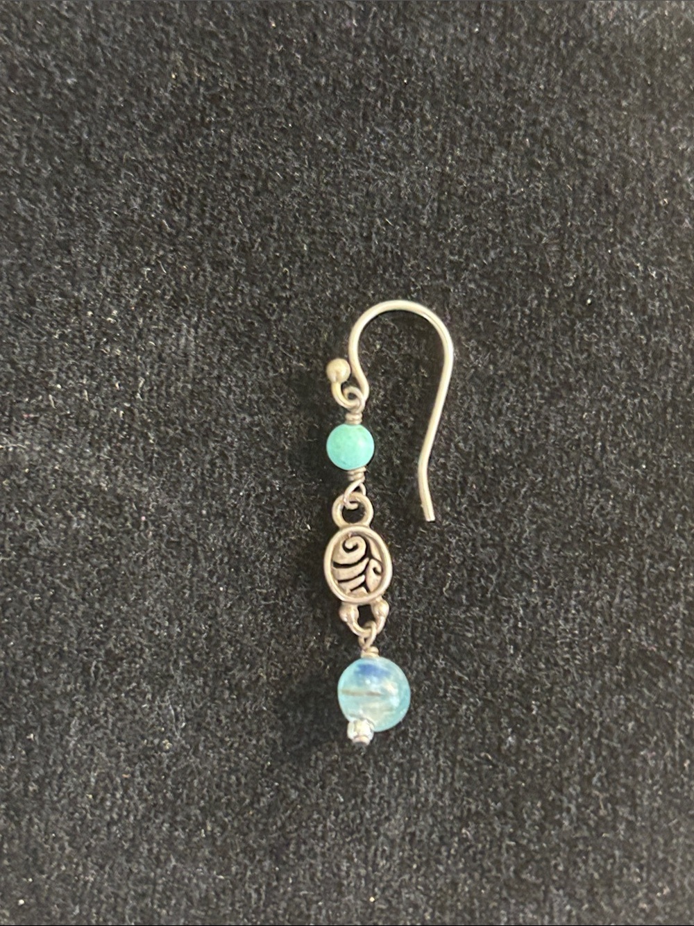 Silpada .925 Sterling Silver Earring Single Replacement W1680